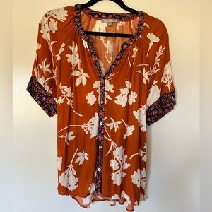 Daniel Rainn NWOT Anthropologie top - cute button-up for work or casual. Small